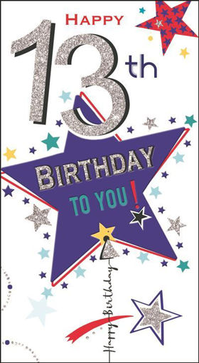 Picture of 13TH BIRTHDAY CARD